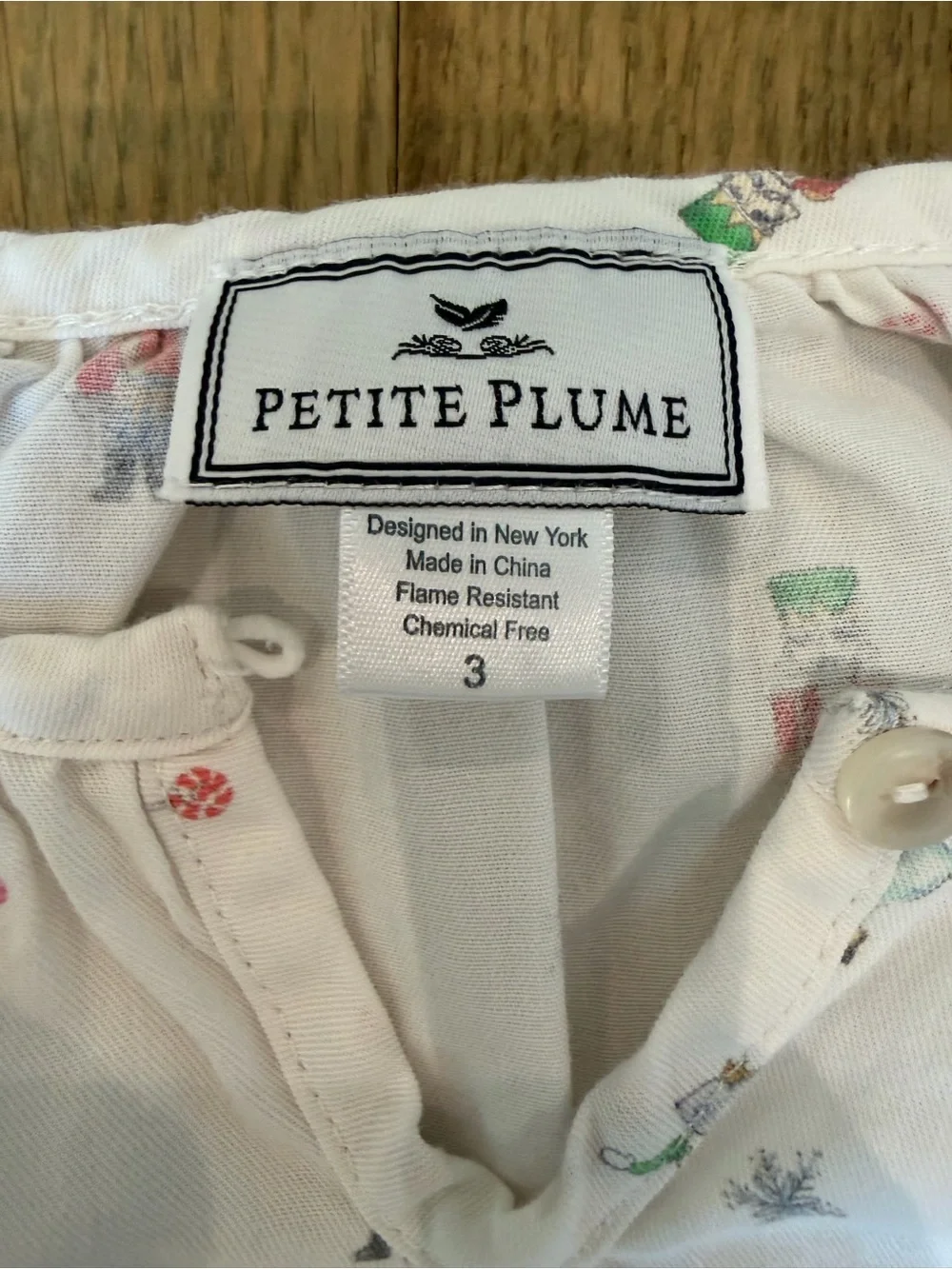🎄 Petite Plume Nutcracker Nightgown Girls Size 3 EUC